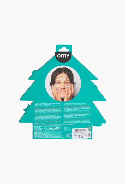 Christmas Face Stickers